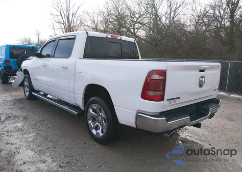 2022 Ram 1500 Big Horn 4X4 5'7 Box из США, поврежденный, VIN 1C6SRFFT7NN369703